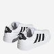 Tenisówki chłopięce adidas Breaknet Lifestyle Court Lace HP8956 39 (6UK) Białe (4066747132288) - obraz 3