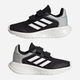 Buty sportowe chłopięce na rzepy adidas Tensaur GZ3434 35 (2.5UK) Czarne (4065418719377) - obraz 5