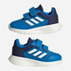 Buty sportowe chłopięce na rzepy adidas Tensaur GZ5858 21 (5UK) Niebieskie (4065418205320) - obraz 5