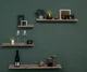Полочки на стену Wood Mosaic Floating Shelf деревянные 40/55/75/90x12,5x8,5 см 4 шт. (WM-FOWS-90x12x8,5) - изображение 1