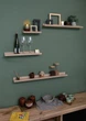 Полочки на стену Wood Mosaic Floating Shelf деревянные 40/55/75/90x12,5x8,5 см 4 шт. (WM-FOWS-90x12x8,5) - изображение 6