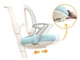 Дитяче крісло Mealux Sigma Air KBL (Y-118 KBL) Блакитний - зображення 6
