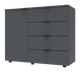 Комод С1 Doros Графіт 100х38, 1х81, 2 (41510069) - зображення 2