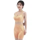 Женский спортивный комплект топ и шорты One Size Жёлтый 1970_14-89 - изображение 2