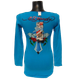 Туніка Ed Hardy M блакитна - зображення 2