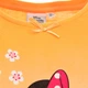 Детская летняя ночная рубашка для девочки Disney Minnie EX2033 110-116 см Оранжевая (3609086904591) - изображение 4