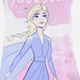 Детский летний сарафан для девочки Disney Frozen EX1096.BIO 98-104 см Фиолетовый (3609086969743) - изображение 3