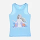 Детская майка для девочки Disney Frozen EX1016 110 см Голубая (3609086873750) - изображение 1
