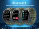 Мужские Смарт Часы Для Звонков Smart Watch K55 Military /Водонепроницаемые /Андроид /iOS /Блютуз/Тонометр/Пульсометр /Brown - изображение 5