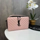 Стильная мини сумочка Yves Saint Laurent каркасная стеганая сумка для девушек клатч для вечеринок - изображение 7
