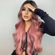 Жіноча перука HAIRCUBE LC313-1 довге хвилясте синтетичне волосся, омбре рожевий (80612988) - зображення 2