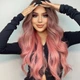 Жіноча перука HAIRCUBE LC313-1 довге хвилясте синтетичне волосся, омбре рожевий (80612988) - зображення 3
