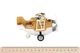 Same Toy Літак металевий інерційний Aircraft зі світлом і звуком (коричневий) - изображение 3