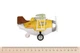 Літак металевий інерційний Same Toy Aircraft жовтий зі світлом та музикою SY8015Ut-1 - зображення 3