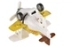 Літак металевий інерційний Same Toy Aircraft жовтий зі світлом та музикою SY8015Ut-1 - зображення 4