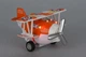 Same Toy Літак металевий інерційний Aircraft зі світлом і звуком (помаранчевий) - изображение 2