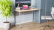 Компьютерный стол Ferrum-decor Майк 75x100x70 серый ДСП Дуб Артизан 16мм (MAYK2202) - изображение 6