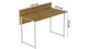 Комп'ютерний стіл Ferrum-decor Скай 75x120x60 білий ДСП Дуб Артізан 32мм (SKA2071) - зображення 6