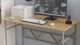Комп'ютерний стіл Ferrum-decor Раян 75x100x60 сірий ДСП Дуб Артізан 16мм (RAY2160) - зображення 5