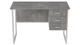 Компьютерный стол Ferrum-decor Гарри 75x140x60 серый ДСП Бетон 16мм (GARI2398) - изображение 1