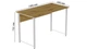 Комп'ютерний стіл Ferrum-decor Курт 75x140x60 білий ДСП Дуб Артізан 16мм (KURT2254) - зображення 3
