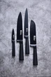Кухонный нож Bergner Black blade универсальный 12.5 см (BG-8772) - изображение 2