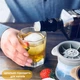 Силіконова форма для льоду сіра куля 6 см - зображення 6