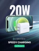 Мережевий зарядний пристрій Ugreen CD137 20 W Type-C PD Charger White (60450) - зображення 4