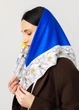 Хустка патріотична (атлас) 60х60 см (С70100-11) - изображение 2