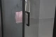 Скляна душова кабіна AVKO Glass RDR13B, Гартоване скло, Чорна, 90х90х190 см. Без піддону - зображення 7