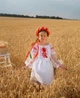 Сукня вишиванка дитяча Грація 92 біла - зображення 2