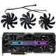 Вентилятор TAIHUI для видеокарты Gainward RTX 3070 3080 3090 Phantom TH8015B2H (TH8015S2H TH9215B2H) комплект 3 шт (№455) - изображение 1