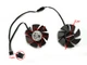 Вентилятор ARX для видеокарты Gigabyte GTX 1650 RTX 3050 RX 6400 LP 3-pin FS1250-S2053A (PLD05010S12L FS1250-S1033A) комплект 2 шт (№419) - изображение 3