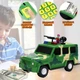 Детская копилка сейф Машина внедорожник Гелентваген Cash Truck DSM-6662 с кодовым замком и отпечатком пальца хаки - изображение 6