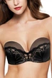 Бюстгальтер Балконет Wonderbra W031U 001- black 80F черный - зображення 1