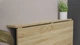 Стол раскладной Морис 900 Ferrum-decor 750x900x500 Черный металл ДСП Дуб Сонома 16 мм (MORI904) - изображение 6