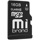 Карта памяти Mibrand microSDHC 16GB (UHS-I U1) Class 10 (MICDHU1/16GB-A) + SD Adapter - изображение 2
