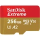 Карта памяти SanDisk Extreme microSDXC 256GB (UHS-I U3) W-130 MB/s, R-190 MB/s Class 10 A2 V30 (SDSQXAV-256G-GN6MA) + SD Adapter - изображение 2