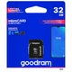 Карта памяти Goodram microSDHC 32GB (UHS-I U1) W-10 MB/s, R-100 MB/s Class 10 (M1AA-0320R12) + SD Adapter - изображение 5