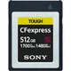 Карта памяти Sony CFexpress Type B 512GB (UHS-II U3) W-1480 MB/s, R-1700 MB/s Class 10 (CEBG512.SYM) - изображение 1