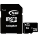 Карта памяти Team microSDHC 8GB (UHS-I) W-14 MB/s, R-20 MB/s Class 10 (TUSDH8GCL1003) + SD Adapter - изображение 3