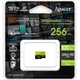 Карта памяти Apacer High Endurance microSDXC 256GB (UHS-I U3) W-80 MB/s, R-100 MB/s Class 10 A1 V30 (AP256GEDM1D05-R) - изображение 2
