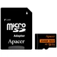 Карта пам'яті Apacer microSDXC 64GB (UHS-I U3) W-80 MB/s, R-100 MB/s Class 10 A2 V30 (AP64GMCSX10U8-R) + SD Adapter - зображення 1