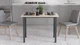 Стол универсальный Knap Ferrum-decor 750x1200x600 Черный металл ДСП Дуб Сан-Марино 16 мм (KNAP010) - изображение 4