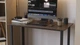 Стіл письмовий Кнап 2 Ferrum-decor 750x1000x600 Чорний метал ДСП Дуб Сонома Трюфель 16 мм (KNAP2005) - зображення 2