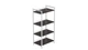 Стеллаж для кухни под микроволновку Kitchen K1200 Ferrum-decor 1200x600x400 Белый металл ДСП Венге Магия 16 мм (KITCH1211) - изображение 1