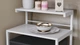 Подставка для микроволновки Kitchen K302 Ferrum-decor 590x550x350 Белый металл ДСП Белый 16 мм (KITCH30209) - изображение 3