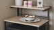 Подставка для микроволновки Kitchen K302 Ferrum-decor 590x550x350 Черный металл ДСП Дуб Сан-Марино 16 мм (KITCH30202) - изображение 3