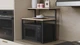 Подставка для микроволновки Kitchen K302 Ferrum-decor 590x550x350 Черный металл ДСП Дуб Сан-Марино 16 мм (KITCH30202) - изображение 4