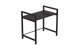 Подставка для микроволновки Kitchen K303 Ferrum-decor 500x550x350 Черный металл ДСП Венге Магия 16 мм (KITCH30303) - изображение 6